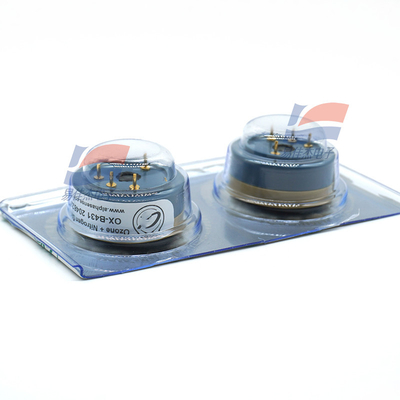 OX-B431 Sensore di gas elettrochimici Sensore di ozono e sensore di anidride nitrogena Sensore di O3 e sensore di NO2 Sensore di bassa sensibilità al SO2 e di ripetibile sensibilità al NO2 incluso il monitoraggio delle emissioni