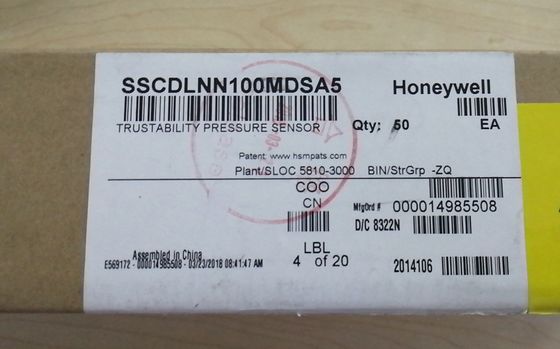 YJJ SSCDLNN100MDSA5 Detettore di fumo Temperatura pressione e flusso Sensore di pressione 10Kpa