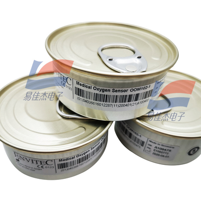 YJJ OOM102-1 OOM102 Sensore di ossigeno elettrochimico Batteria di ossigeno Sistema di anestesia medica Respiratore