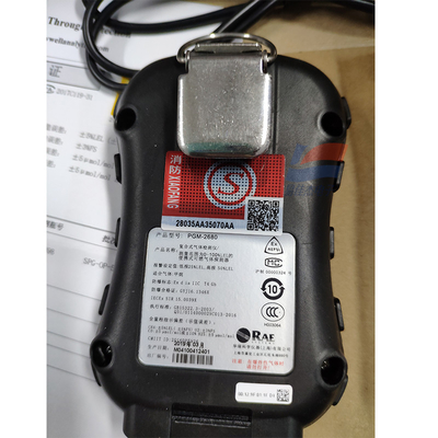 IP elettronico 67, un monitor personale dell'analizzatore di gas PGM-2680 di 4 gas di AutoRAE 2 portatili