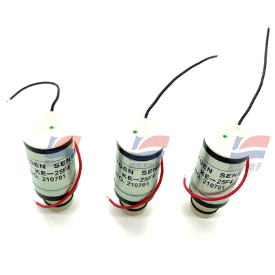 KE-25F4 Sensore elettrochimico di ossigeno per gas Analisatore di ossigeno per gas lunga durata di vita Non influenzato da CO2 CO H2S NOx H2 Basso costo