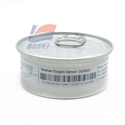 YJJ OOM201 0-100% Concentrazione di ossigeno Sensore di ossigeno Batteria di ossigeno viene utilizzata in apparecchiature respiratorie per anestesia