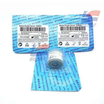 YJJ OOM201 0-100% Concentrazione di ossigeno Sensore di ossigeno Batteria di ossigeno viene utilizzata in apparecchiature respiratorie per anestesia