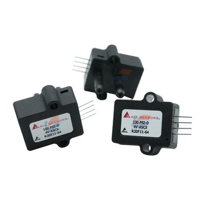 100 PSI-D-4V-ASCX Sensori di pressione montati su tavola Strumentazione medica differenziale