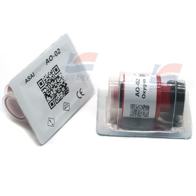 Risposta rapida e elevata precisione elettrochimica a pressione parziale AO-02 Sensore di ossigeno per misurazione del 0-100% vol.O2