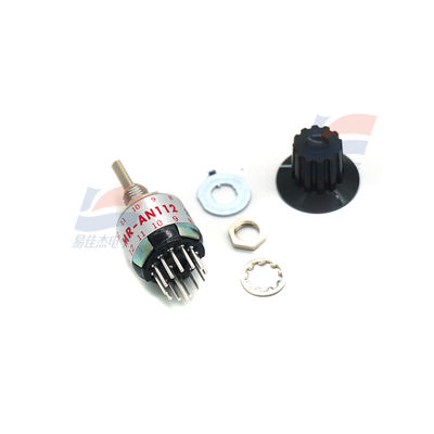 MR-AN112 Rotary Switches Half Inch Diameter Precess Seales Rotary