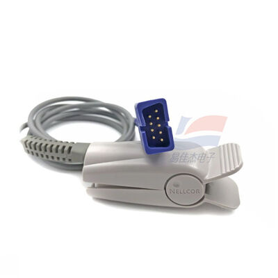 Sensore SpO2 da dito riutilizzabile DS100A per adulti con connettore DB9 a 9 pin