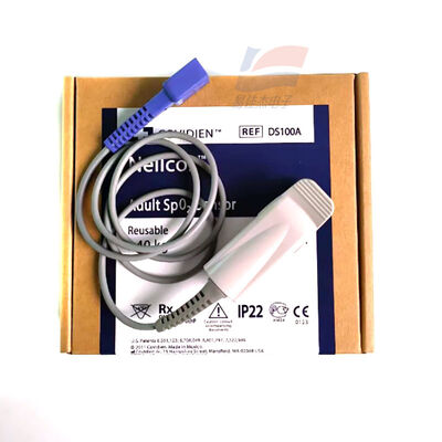 Sensore SpO2 da dito riutilizzabile DS100A per adulti con connettore DB9 a 9 pin