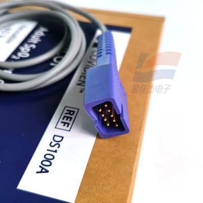 Sensore SpO2 da dito riutilizzabile DS100A per adulti con connettore DB9 a 9 pin
