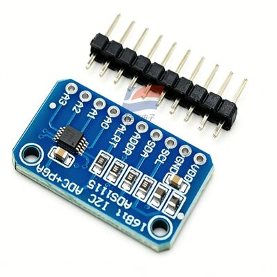 YJJ ADS1115 Modulo scheda di sviluppo ADC convertitore analogico-digitale ad alta precisione a 16 bit 4 canali