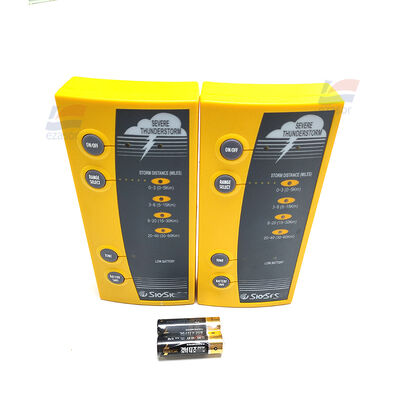 P5-3 Rilevatore di fulmini portatile ad alta precisione per il monitoraggio della sicurezza delle operazioni all'aperto, eventi sportivi e sicurezza del sito